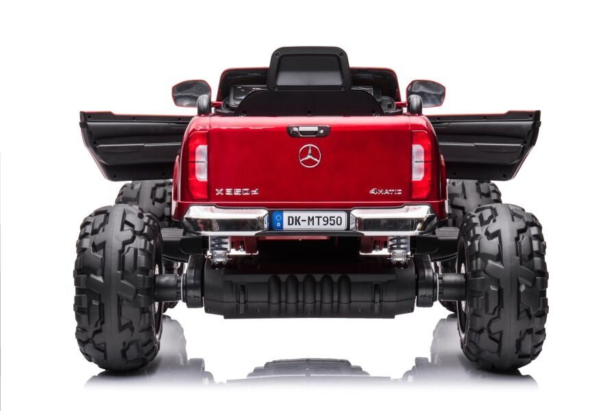 Mercedes DK-MT950 4x4 4x4 sähköauto lapsille, punainen hinta ja tiedot | Lasten sähköautot | hobbyhall.fi