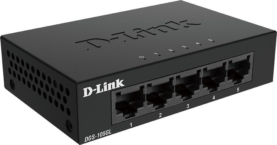 Kytkin D-Link DGS-105GL / E hinta ja tiedot | Verkkokytkimet | hobbyhall.fi