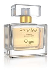 Hajuvesi feromoneilla Orgie Sensfeel For Man Pheromone Perfum, 50 ml hinta ja tiedot | Eroottiset tuoksut ja parfyymit | hobbyhall.fi