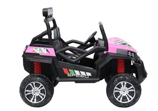 Sähköauto lapsille Buggy S2588, vaaleanpunainen hinta ja tiedot | Lasten sähköautot | hobbyhall.fi