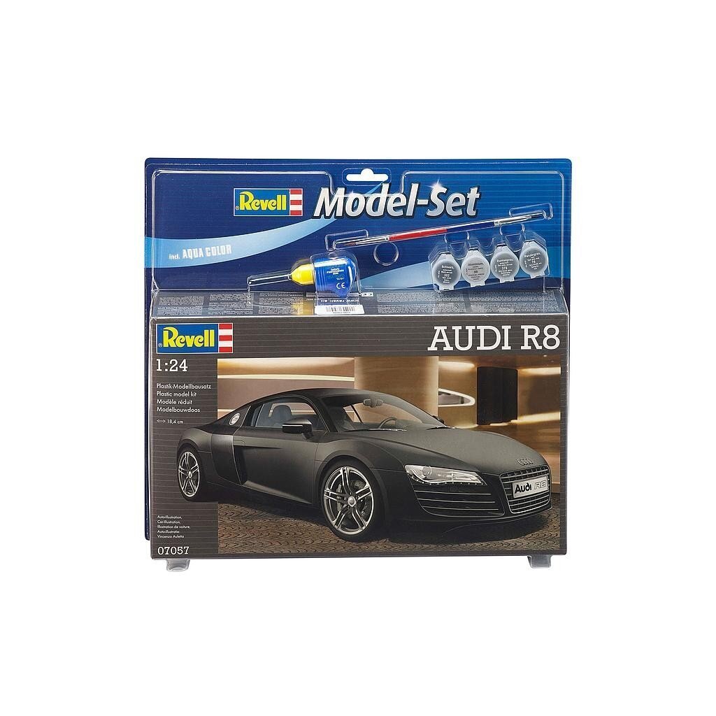 Revell - Audi R8 mallisarja, 1/24, 67057 hinta ja tiedot | LEGOT ja rakennuslelut | hobbyhall.fi