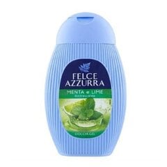 Felce Azzurra suihkugeeli Mint & Lime 250ml hinta ja tiedot | Suihkusaippuat ja suihkugeelit | hobbyhall.fi