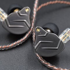 KZ Acoustics ZSN Pro X - kuulokkeet. 3,5 mm. Tuotteen väri on sävyltään musta. hinta ja tiedot | Kuulokkeet | hobbyhall.fi