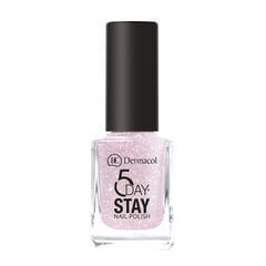 Kynsilakka Dermacol 5 Day Stay Longlasting 04 Nude Glam, 11 ml hinta ja tiedot | Kynsilakat ja kynsienhoitotuotteet | hobbyhall.fi