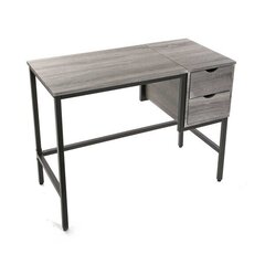 --Pöytä PVC Teräs Puu MDF (48 x 76 x 100 cm) hinta ja tiedot | Tietokonepöydät ja työpöydät | hobbyhall.fi