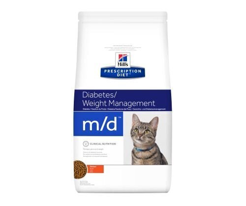Kuivamuona kissoille Hills Prescription Diet m/d Feline, 1,5 kg. hinta ja tiedot | Kissan kuivaruoka | hobbyhall.fi