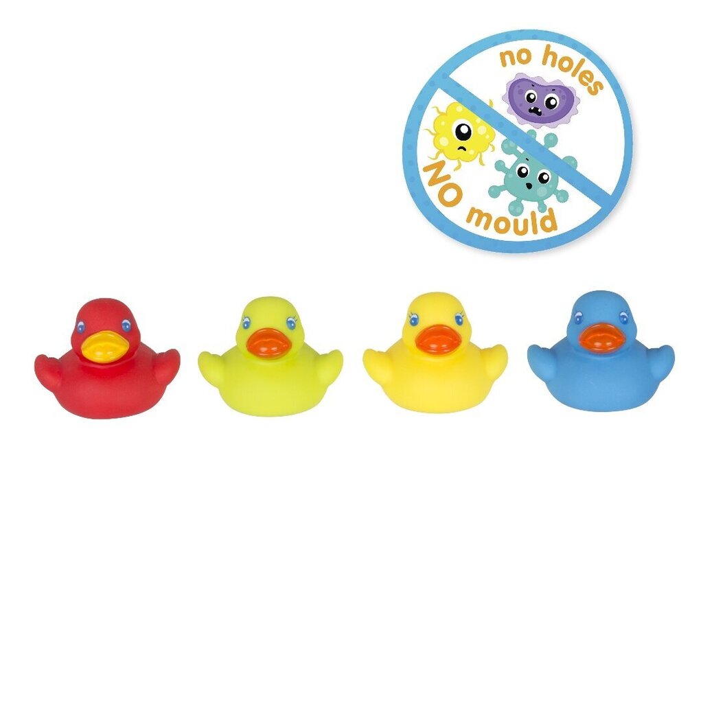 PLAYGRO täysin suljetut kylpylelut Bright Baby Duckies, 0187480 hinta ja tiedot | Vauvan lelut | hobbyhall.fi