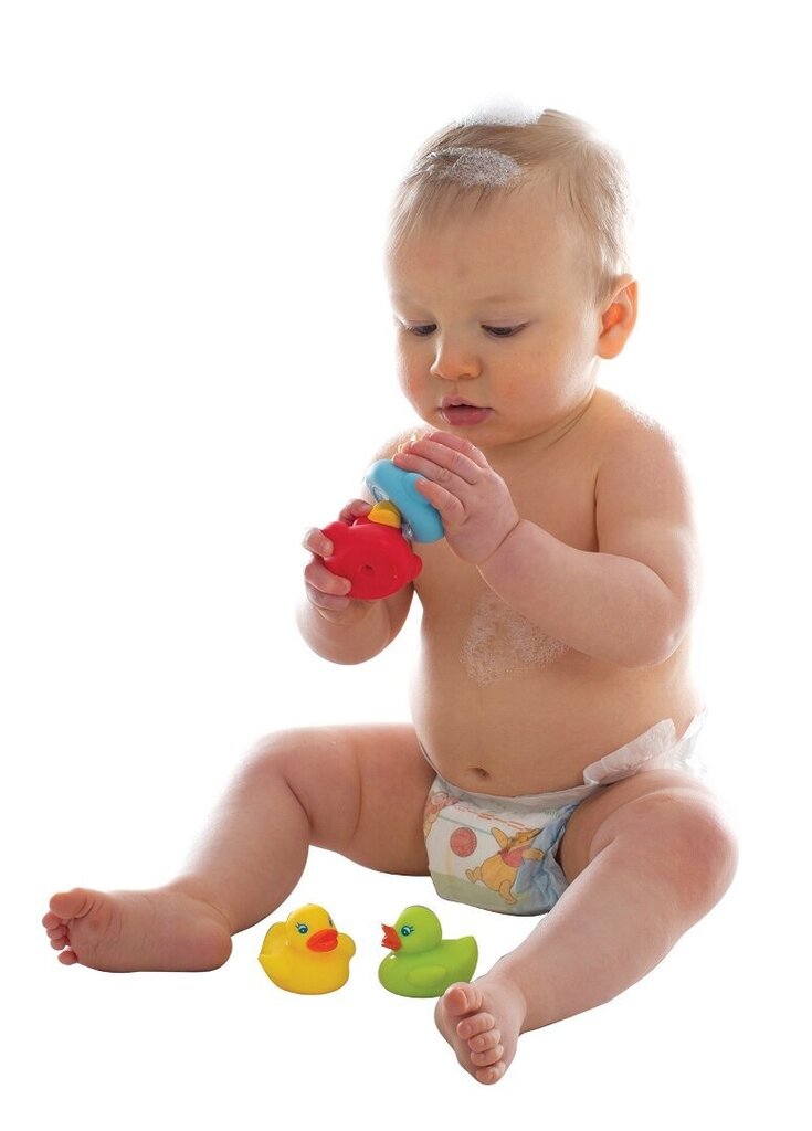 PLAYGRO täysin suljetut kylpylelut Bright Baby Duckies, 0187480 hinta ja tiedot | Vauvan lelut | hobbyhall.fi