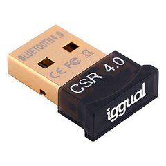 Bluetooth-sovitin 4.0 Iggual, IGG316658, 2,4 GHz hinta ja tiedot | Adapterit | hobbyhall.fi