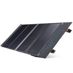Choetechin kokoontaitettava aurinkolaturi aurinkosähköinen 36 W pikalataus, virtalähde USB / USB Type C (94 x 36 cm) harmaa (SC006) hinta ja tiedot | Varavirtalähteet | hobbyhall.fi