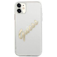 Puhelin kotelo Guess GUHCN61KTRSVGO iPhone 11 6.1". hinta ja tiedot | Puhelimen kuoret ja kotelot | hobbyhall.fi