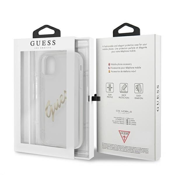 Puhelin kotelo Guess GUHCN61KTRSVGO iPhone 11 6.1". hinta ja tiedot | Puhelimen kuoret ja kotelot | hobbyhall.fi