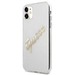 Puhelin kotelo Guess GUHCN61KTRSVGO iPhone 11 6.1". hinta ja tiedot | Puhelimen kuoret ja kotelot | hobbyhall.fi