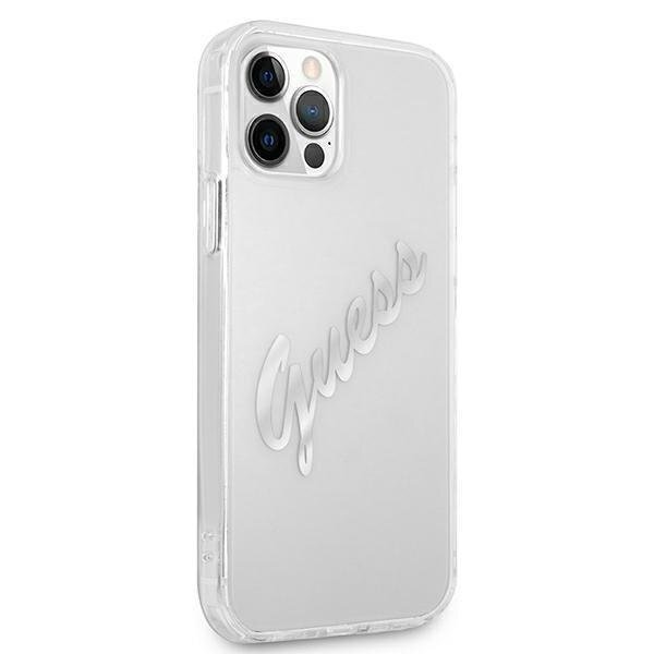 Puhelimen kotelo Guess GUHCP12LKTRSVSI iPhone 12 Pro Max 6.7''. hinta ja tiedot | Puhelimen kuoret ja kotelot | hobbyhall.fi