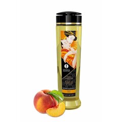 Shunga Stimulation Peach eroottinen hierontaöljy, 240 ml hinta ja tiedot | Shunga Erotiikkatuotteet | hobbyhall.fi