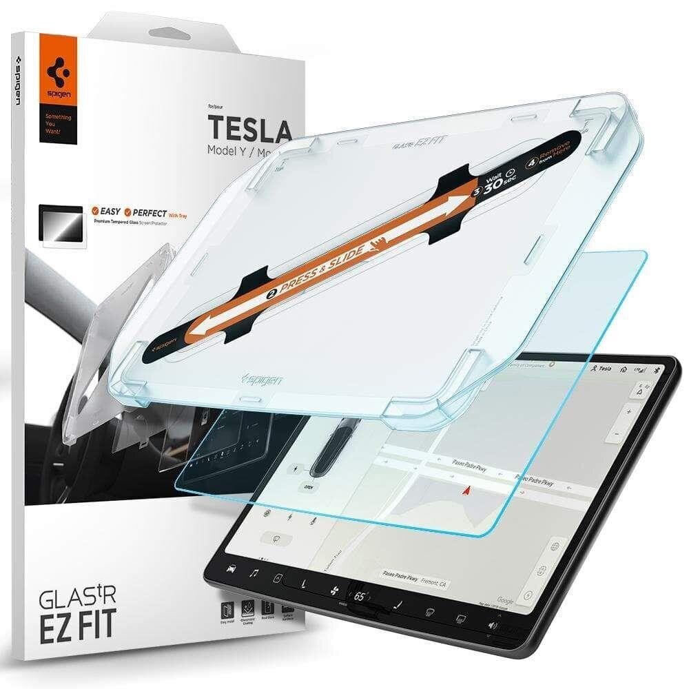 Suojakalvo Spigen Tesla malli Y / 3 hinta ja tiedot | Tablettien lisätarvikkeet | hobbyhall.fi