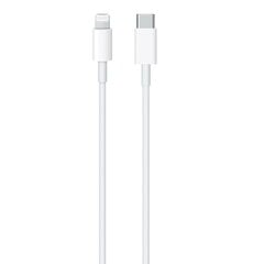 DCO USB-C Lightning Data & Latauskaapeli Apple iPhone 13 Mini Pro Max 1m valkoinen A2249 (MXOK2ZM/A) (OEM) (OEM) hinta ja tiedot | Puhelinkaapelit | hobbyhall.fi