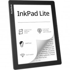 E-Luger PocketBook InkPad Lite, musta - PB970-M-WW hinta ja tiedot | PocketBook Tietokoneet ja pelaaminen | hobbyhall.fi