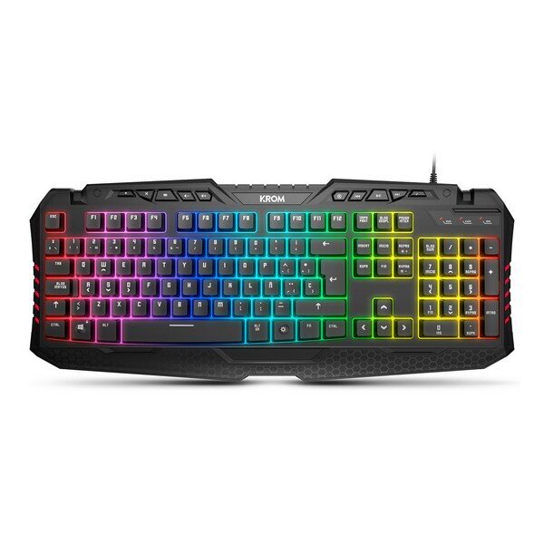 Krom Kyra RGB USB hinta ja tiedot | Näppäimistöt | hobbyhall.fi