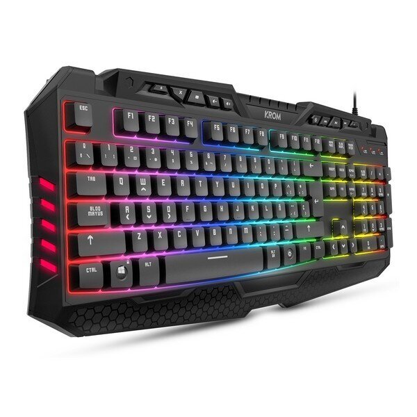 Krom Kyra RGB USB hinta ja tiedot | Näppäimistöt | hobbyhall.fi