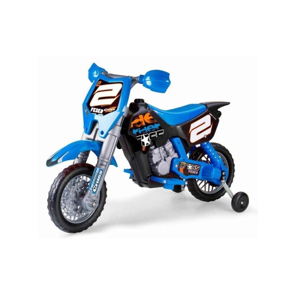 Sähköinen motocross pyörä Feber 6V + kypärä hinta ja tiedot | Lasten sähköautot | hobbyhall.fi