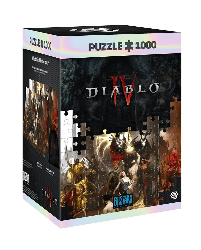 Palapeli Diablo IV: Nephalemin syntymä, 1000 kpl. hinta ja tiedot | Palapelit | hobbyhall.fi