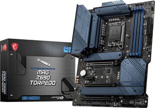 MSI Mag Z690 Torpedo hinta ja tiedot | Emolevyt | hobbyhall.fi