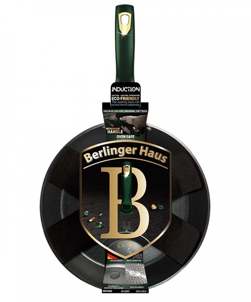 Berlinger Haus BH-6087 PAISTINPANNU 24 cm hinta ja tiedot | Paistinpannut | hobbyhall.fi