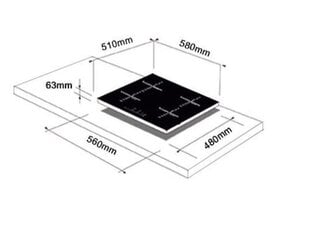 Schlosser PI604Q3 hinta ja tiedot | Starkke-Schlosser Kodinkoneet ja kodinelektroniikka | hobbyhall.fi