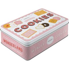 3D Wonder Cookies metallinen laatikko/tasainen hinta ja tiedot | Elintarvikkeiden säilytysastiat | hobbyhall.fi
