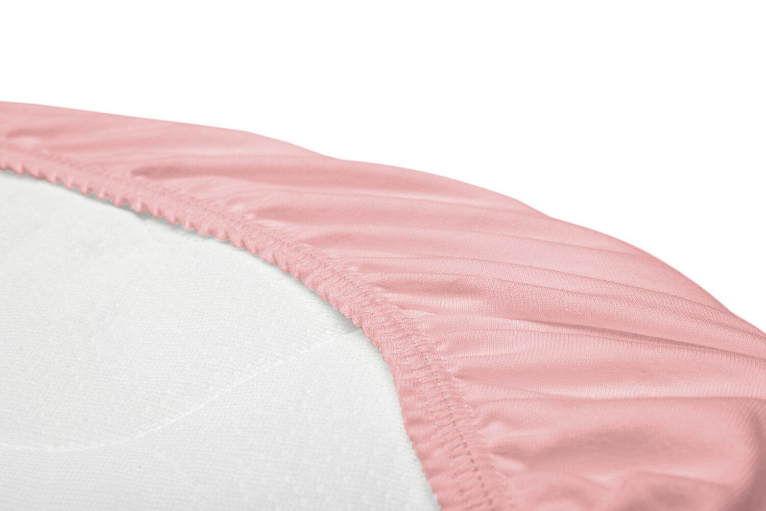 Lasten lakana Sensillo Jersey 75x35, pinkki, vaaleanpunainen hinta ja tiedot | Lakanat | hobbyhall.fi