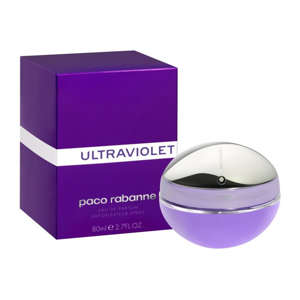 paco rabanne ultraviolet edp 80 ml hinta ja tiedot | Naisten hajuvedet | hobbyhall.fi