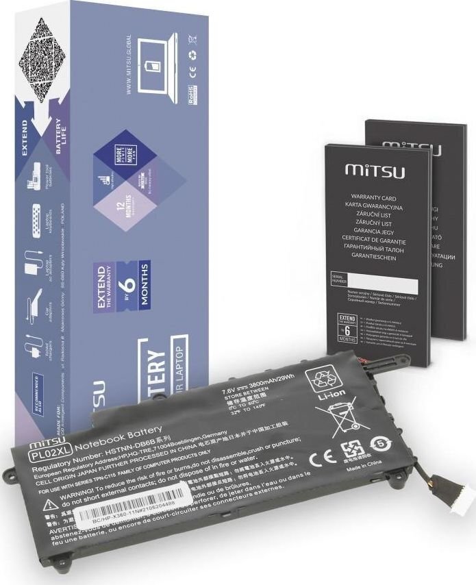 Mitsu BC/HP-X360-11N hinta ja tiedot | Kannettavien tietokoneiden akut | hobbyhall.fi