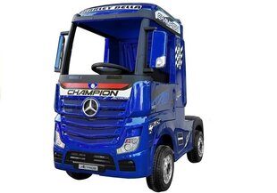 Lasten sähköauto Mercedes Actros Sininen Lakattu MP4 hinta ja tiedot | Lasten sähköautot | hobbyhall.fi