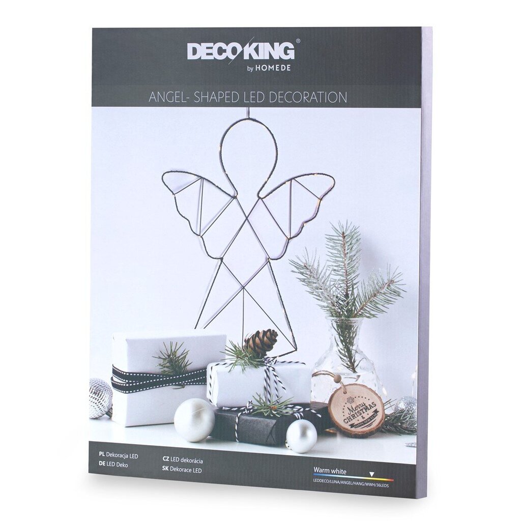 DecoKing DecoKing koristeellinen LED-valo WWH/36 LEDS hinta ja tiedot | Joulukoristeet | hobbyhall.fi