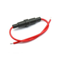 Sulakepidike 24cm pitkällä johdolla - 22AWG 5x20mm. hinta ja tiedot | Lisätarvikkeet autoiluun | hobbyhall.fi