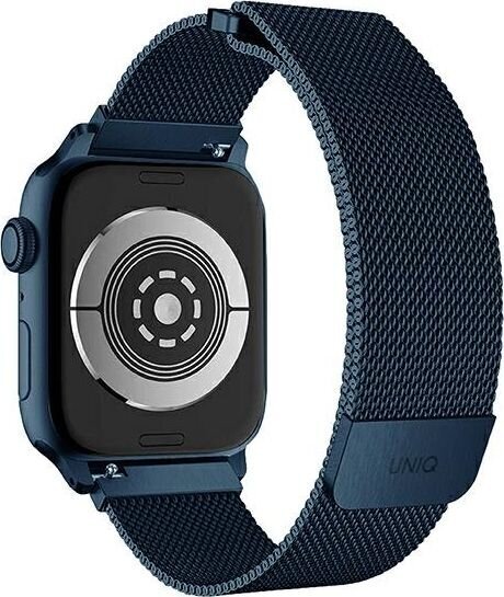 Uniq Dante Apple Watch Series 4/5/6/7 / SE 42/44 / 45mm. Ruostumaton teräs hinta ja tiedot | Älykellojen ja aktiivisuusrannekkeiden lisätarvikkeet | hobbyhall.fi
