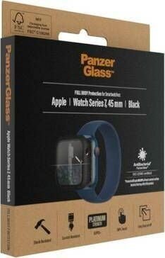 Näytönsuoja PanzerGlass PanzerGlass Apple Watch 7 45mm, AB 3664 hinta ja tiedot | Älykellojen ja aktiivisuusrannekkeiden lisätarvikkeet | hobbyhall.fi