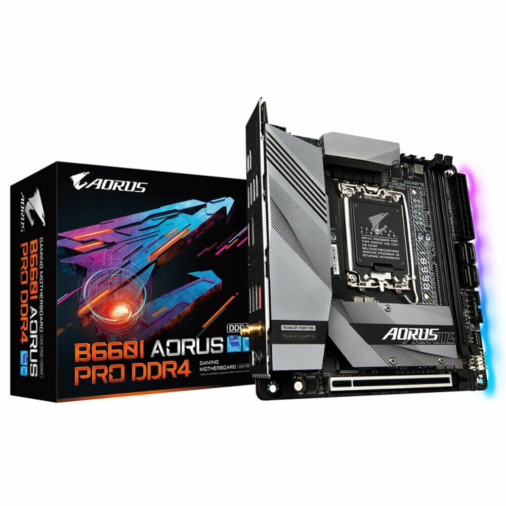 Gigabyte B660I Aorus hinta ja tiedot | Emolevyt | hobbyhall.fi