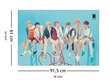 BTS kokoonpano – juliste 91,5 x 61 cm hinta ja tiedot | Taulut | hobbyhall.fi