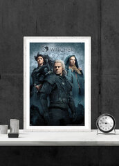 The Witcher Heroes – juliste 61 x 91,5 cm hinta ja tiedot | Pelien oheistuotteet | hobbyhall.fi