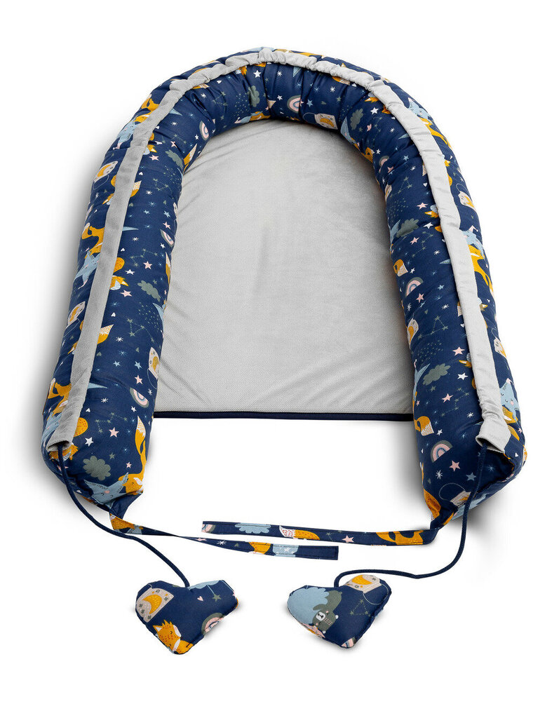 Vauvanpesä / Cocoon Sensillo Blue Fox, 80x45 hinta ja tiedot | Vuodevaatteet lapsille | hobbyhall.fi