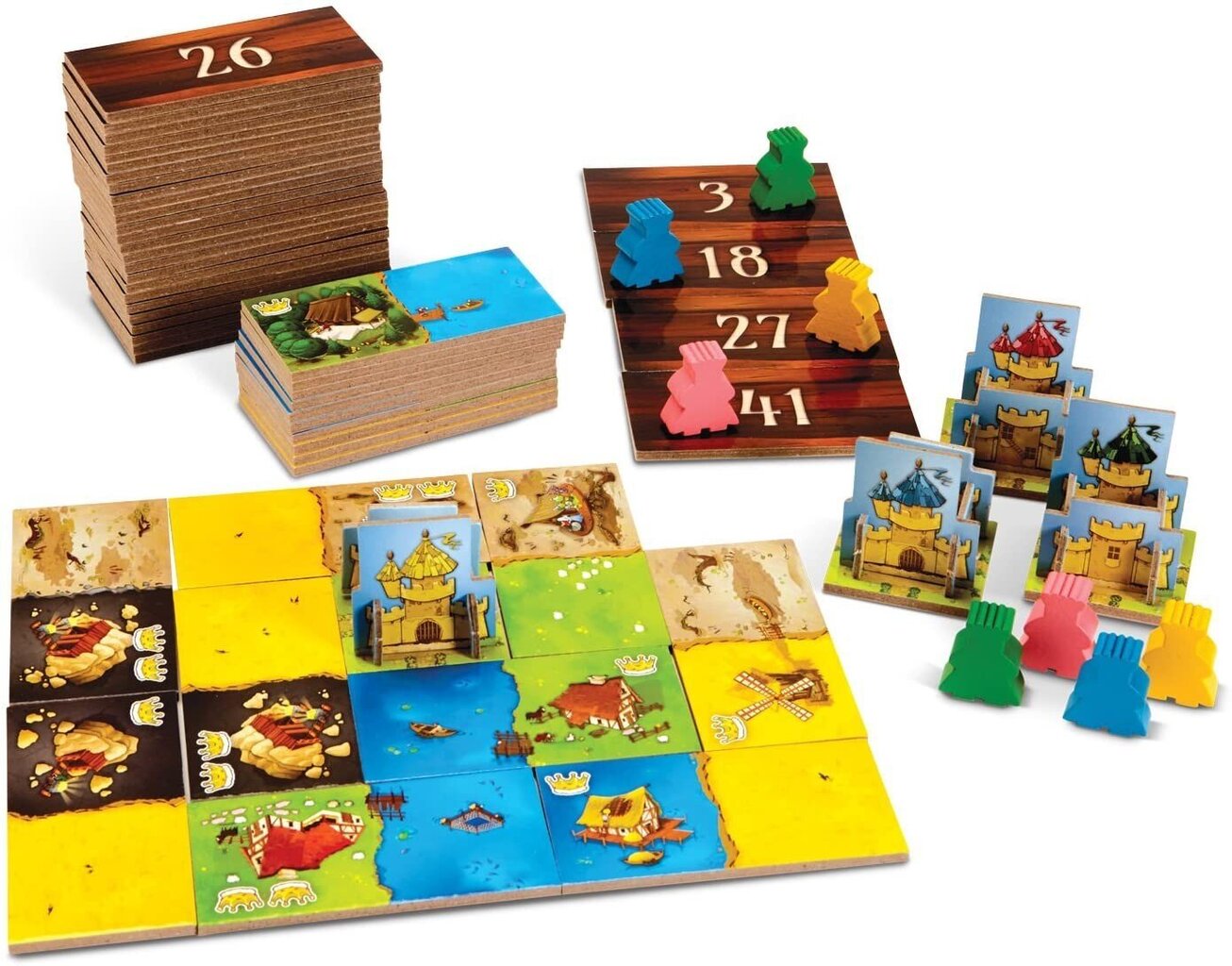 Lautapeli Kingdomino, EN hinta ja tiedot | Lautapelit ja älypelit | hobbyhall.fi