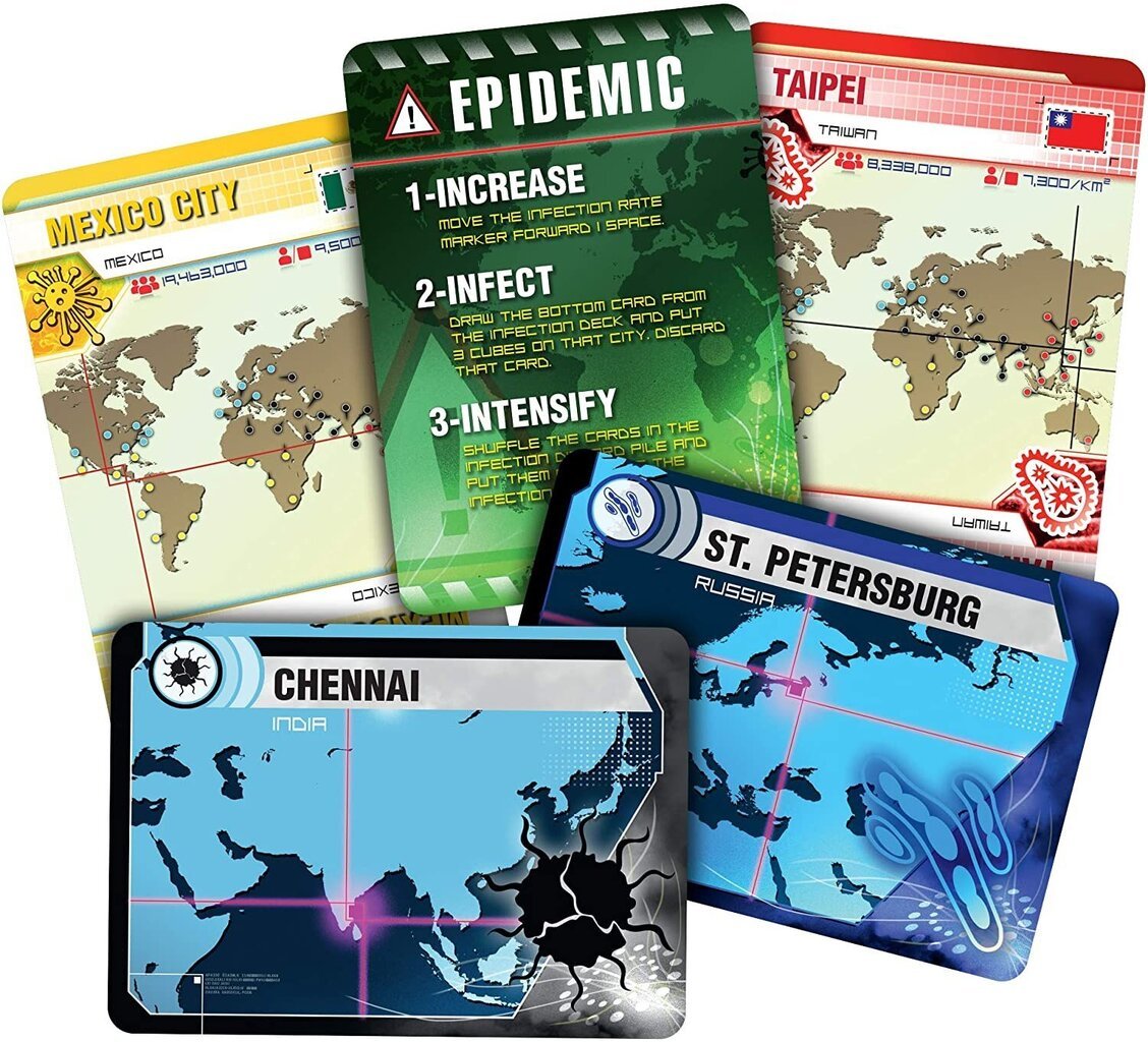 Lautapeli Pandemic, EN hinta ja tiedot | Lautapelit ja älypelit | hobbyhall.fi