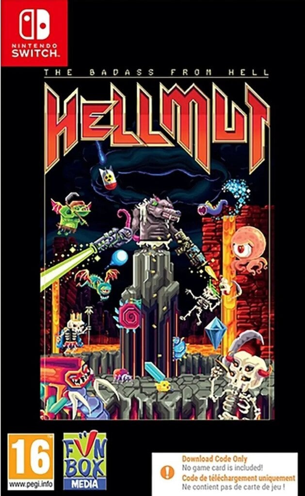 Hellmut: The Badass from Hell (Code in a Box) Switch-peli (koodi laatikossa) hinta ja tiedot | Tietokone- ja konsolipelit | hobbyhall.fi