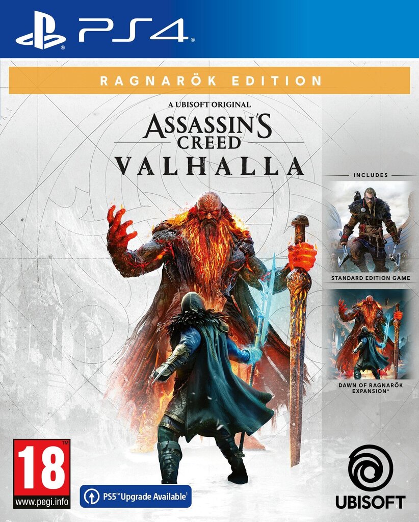 PS4 Assassins Creed: Valhalla Ragnarök Edition hinta ja tiedot | Tietokone- ja konsolipelit | hobbyhall.fi