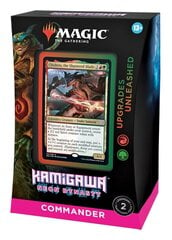 Lautapeli MTG - Kamigawa Neon Dynasty Commander Deck - Upgrades Unleashed, FI hinta ja tiedot | Lautapelit ja älypelit | hobbyhall.fi