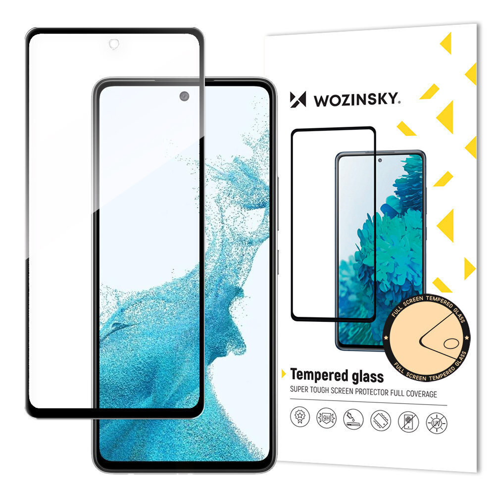 Wozinsky 5D LCD -suojaava karkaistu lasi -kotelo mukautettu Samsung A536 A53 5G musta hinta ja tiedot | Näytönsuojakalvot ja -lasit | hobbyhall.fi