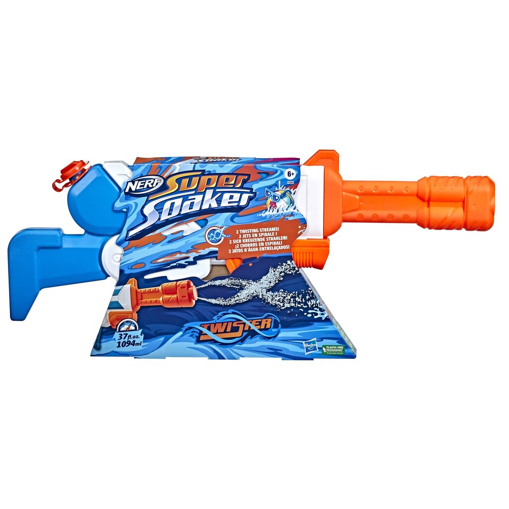 NERF SUPERSOAKER Vesipyssy Twister hinta ja tiedot | Hiekkalelut ja rantalelut | hobbyhall.fi