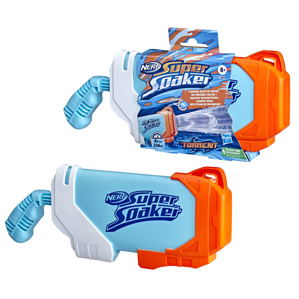 Vesipyssy Nerf Super Soaker Water Gun Torrent hinta ja tiedot | Hiekkalelut ja rantalelut | hobbyhall.fi